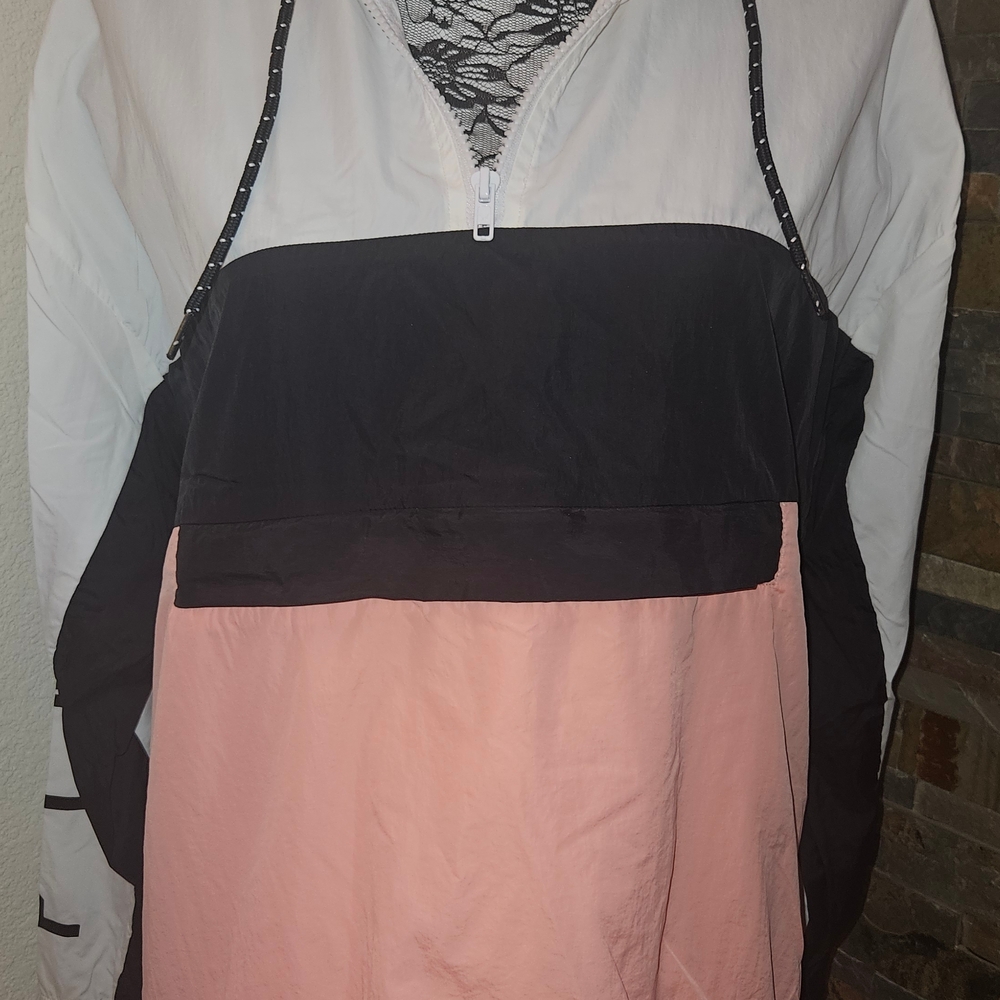 PINK Victoria's Secret Black and Pink Jacket